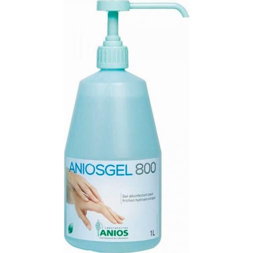 Anios Aniosgel 800 Pompe Vissée Gel Hydroalcoolique 1l