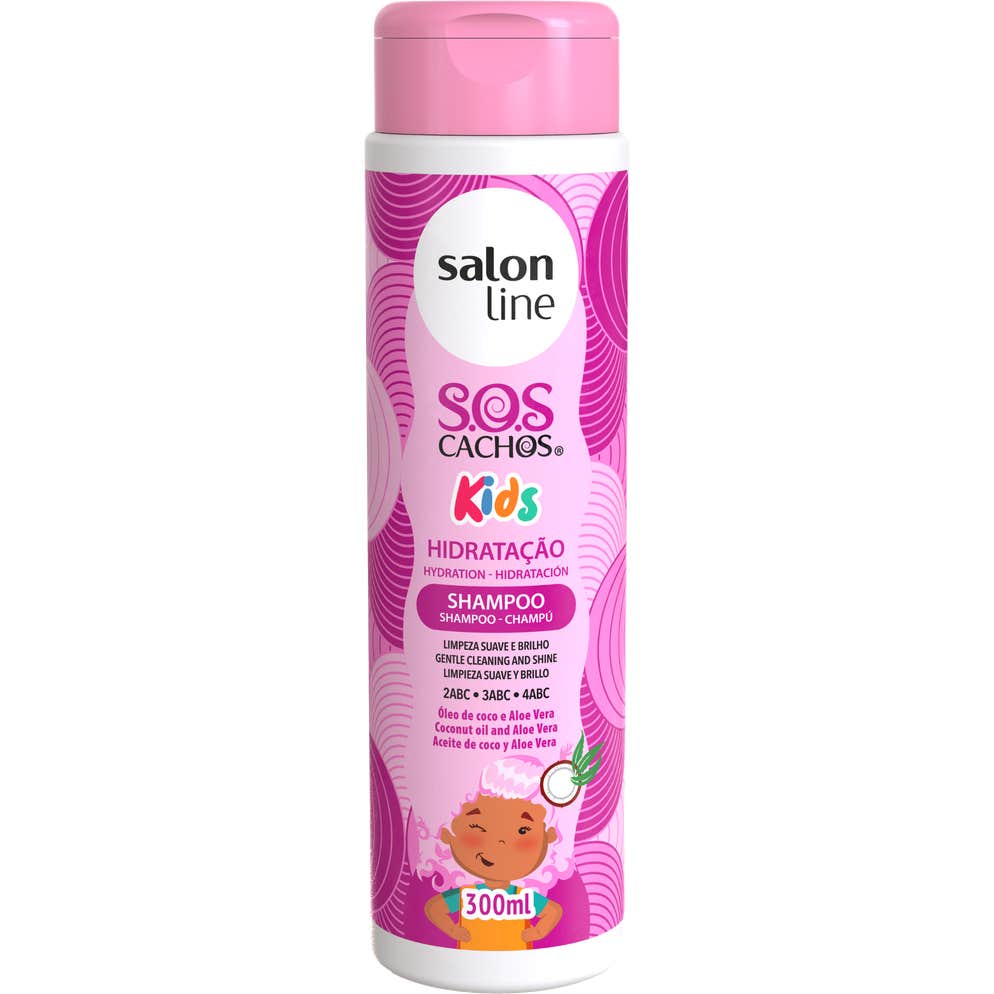 Salon Line S.O.S Cachos Champú Infantil 300ml