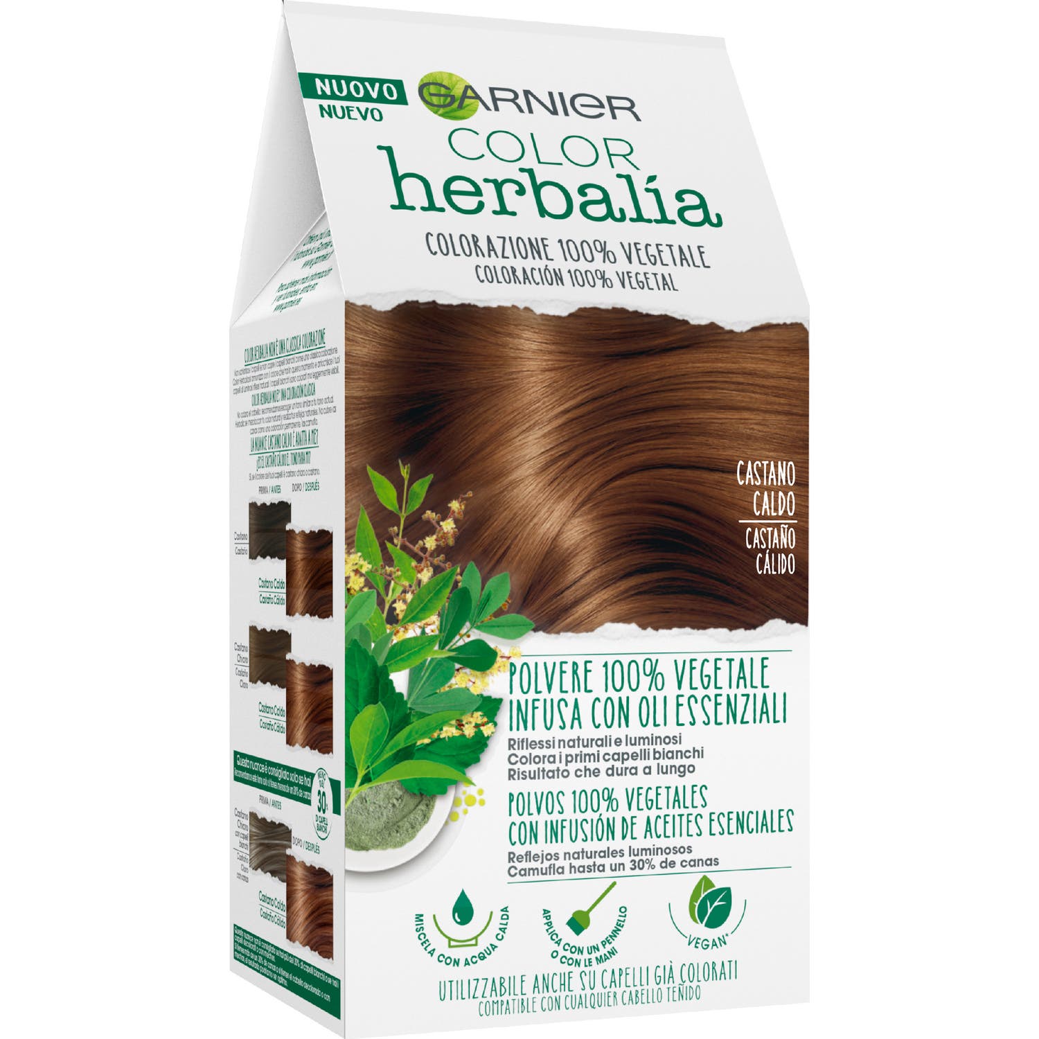 Garnier Herbalia Color 100% Veganaetal #Castaño Cálido