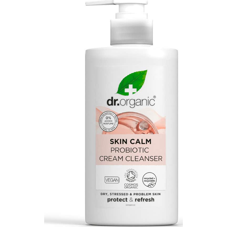 Dr.Organic Skin Calm Probiotic Crema Limpiadora 150 ml