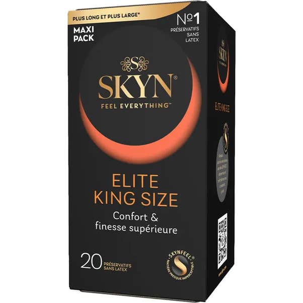 Manix Skyn ​​Elite King Size Preservativos Sin Látex 20uds