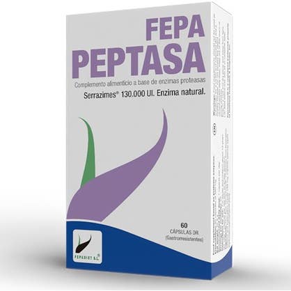 Fepa 5 X -Peptasa 20 Cápsulas - Imagen 2
