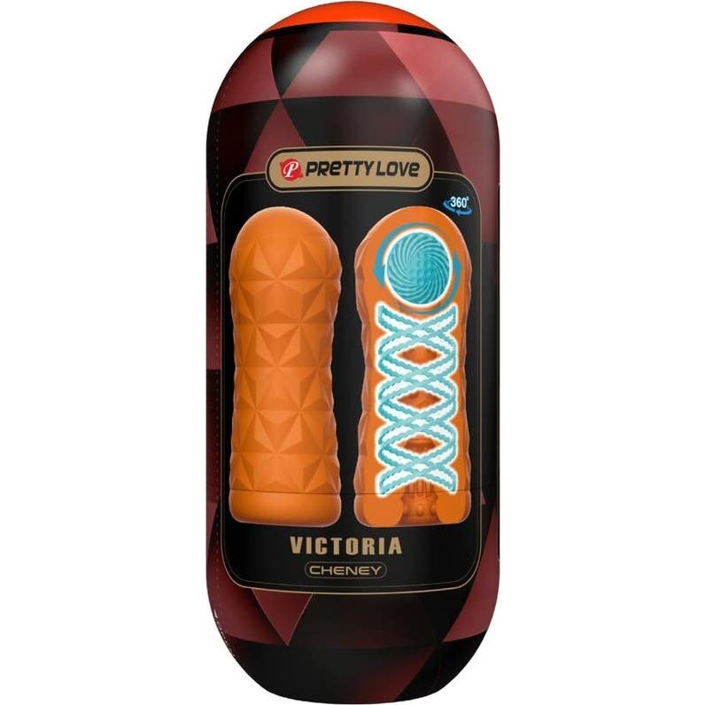 Pretty Love Masturbador Victoria Cheney Naranja 1ud