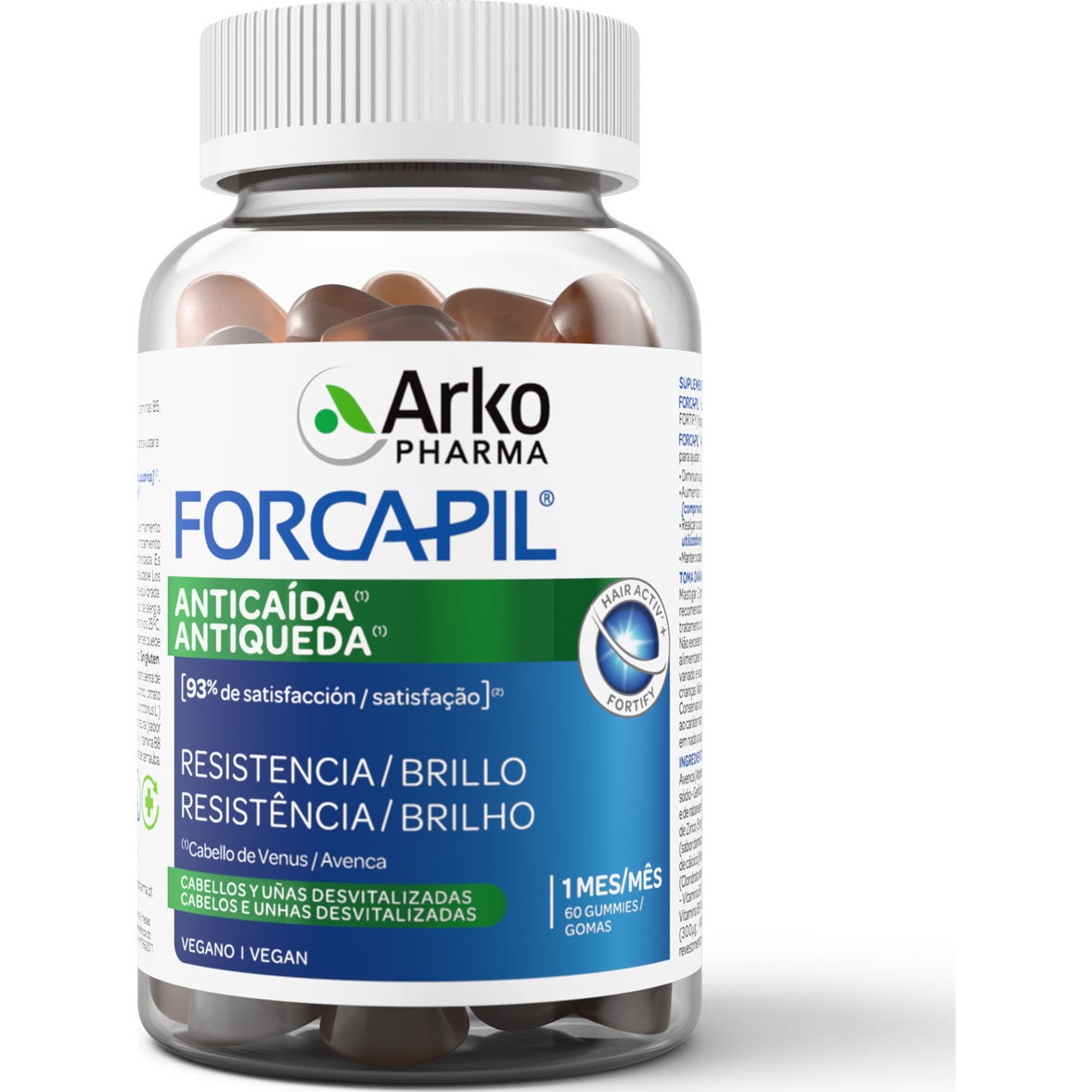 Arkopharma Forcapil Anticaída 60 gummies
