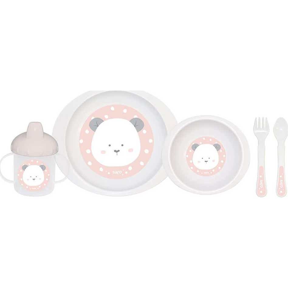Saro Sweet & Fun Vajilla Pocket Rosa 5uds