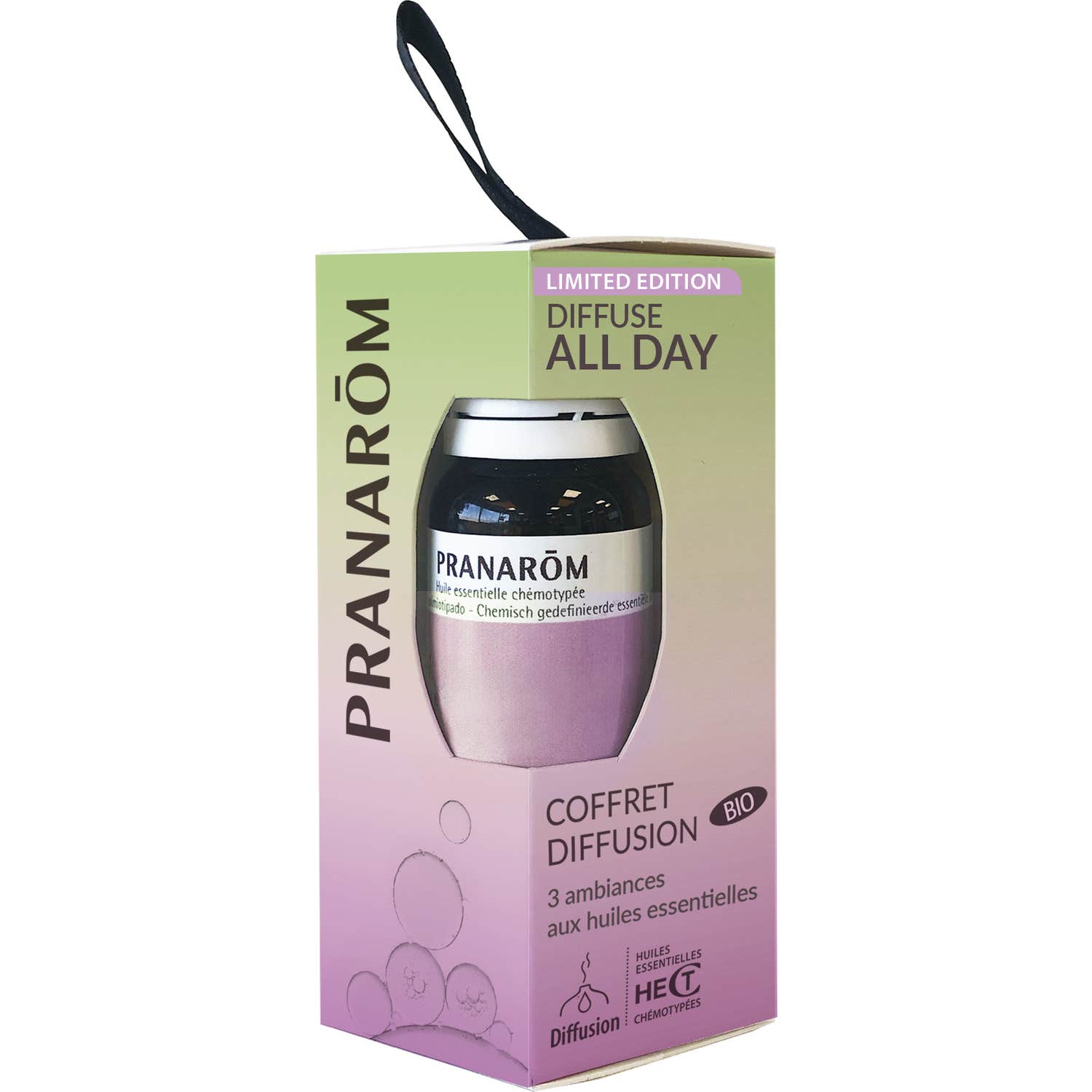 Pranarom Cofre Diffuse All Day3 Sinergias 3 x 5 ml