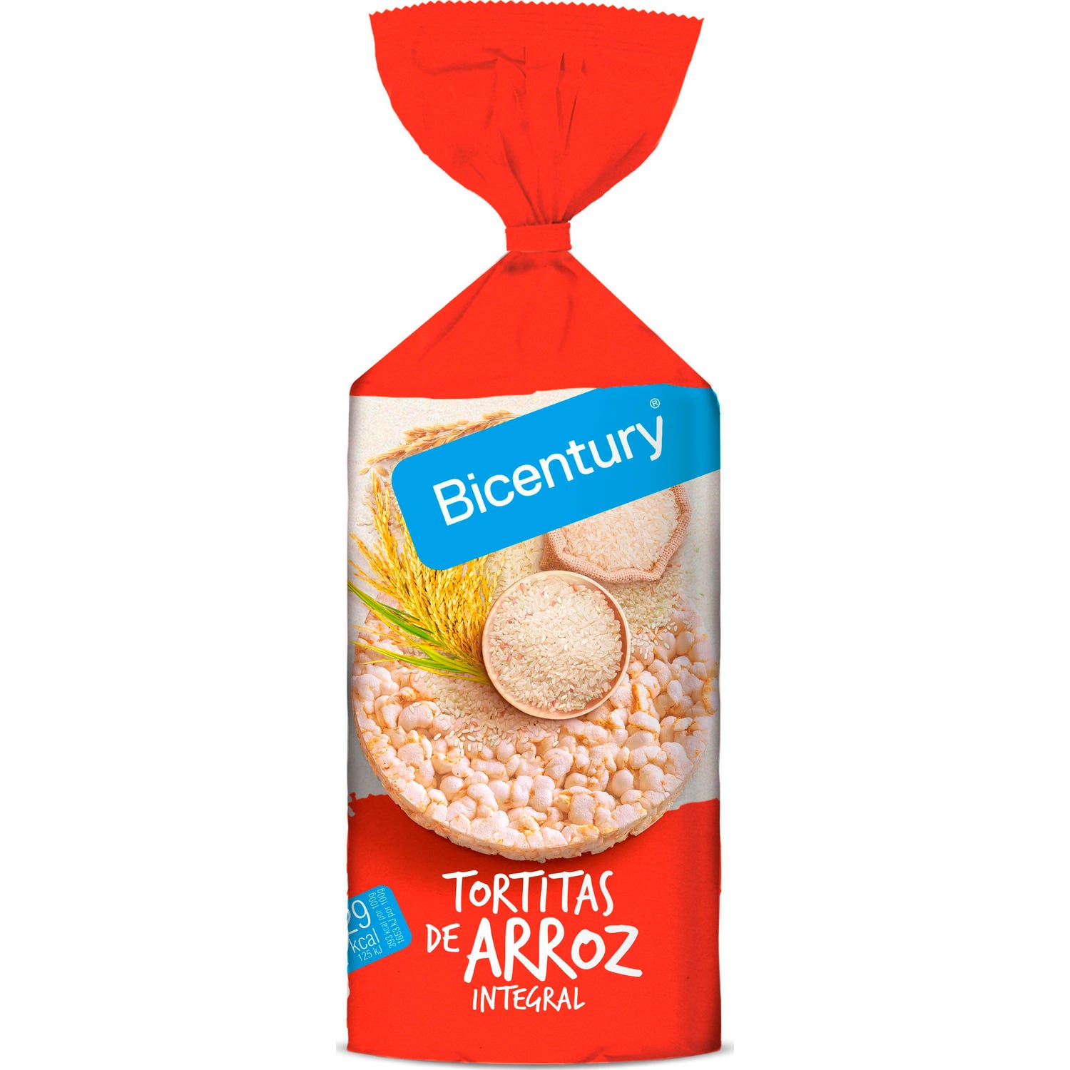 Bicentury Tortitas Arroz Integral 130g