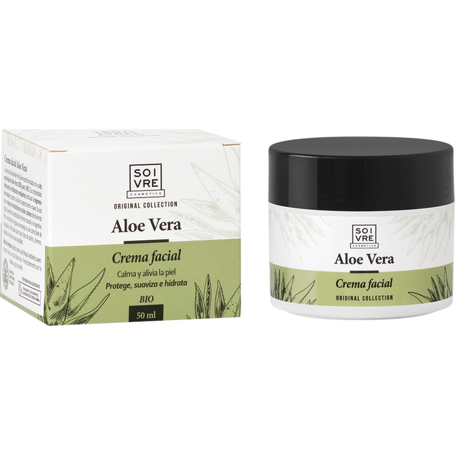 Soivre Crema Facial Aloe Vera 50ml