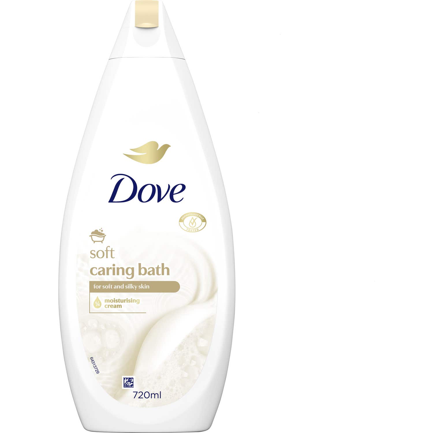 Dove Soft Caring Bath Gel Ducha Hidratación Suave 720ml – imagen 2