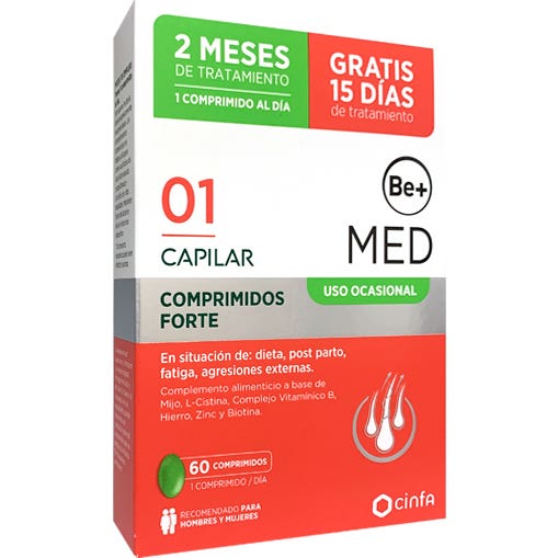 Be+ Med Capilar Uso Ocasional Forte 60comp