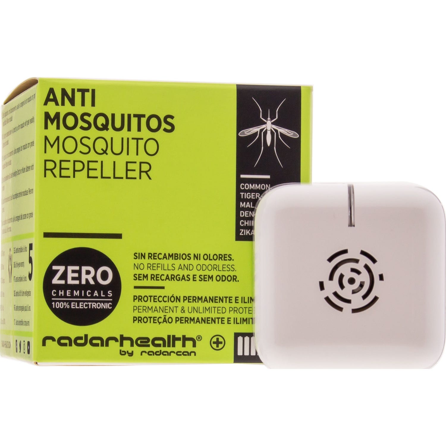 Radarhealth Antimosquitos Hogar Portátil Rh-107 1ud