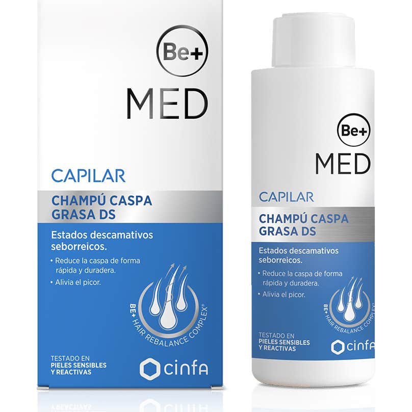 Be+ Med Capilar Champú Caspa Grasa DS 150ml