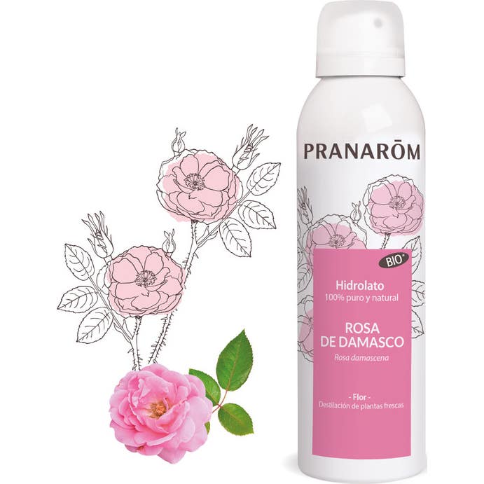 Pranarôm Rosa Hidrolato De Damasco Bio Spray 150 Ml
