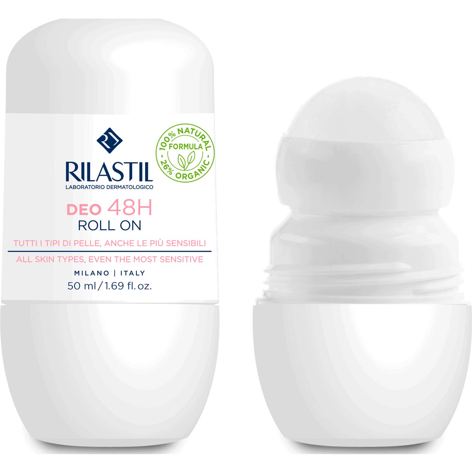 Rilastil Deodermial Desodorante Roll-On 48H 50ml