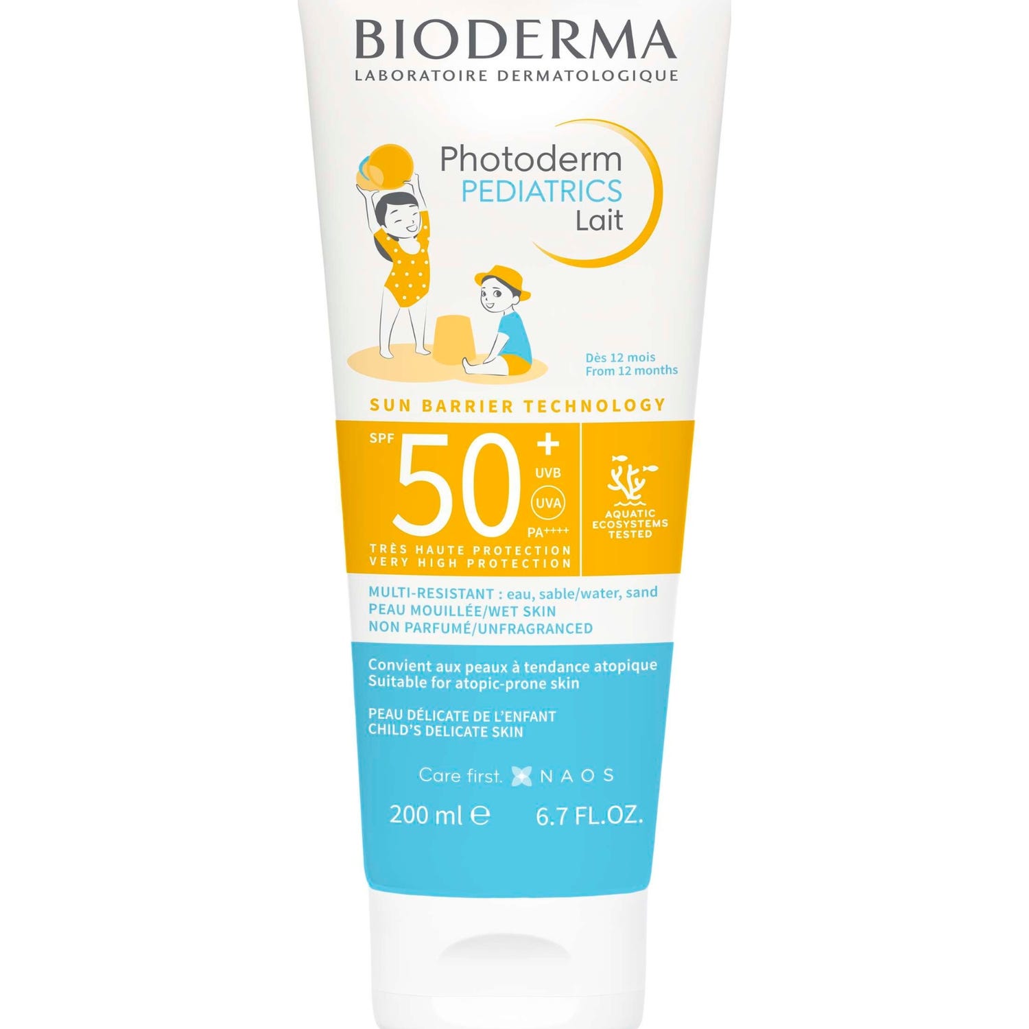 Bioderma Photoderm Pediatrics Lait SPF50+ 200ml