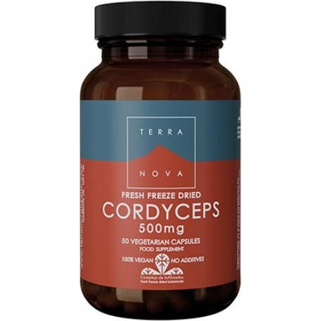 Terranova Córdiceps 500 Mg (Cordyceps Sinensis) 50 Cápsulas