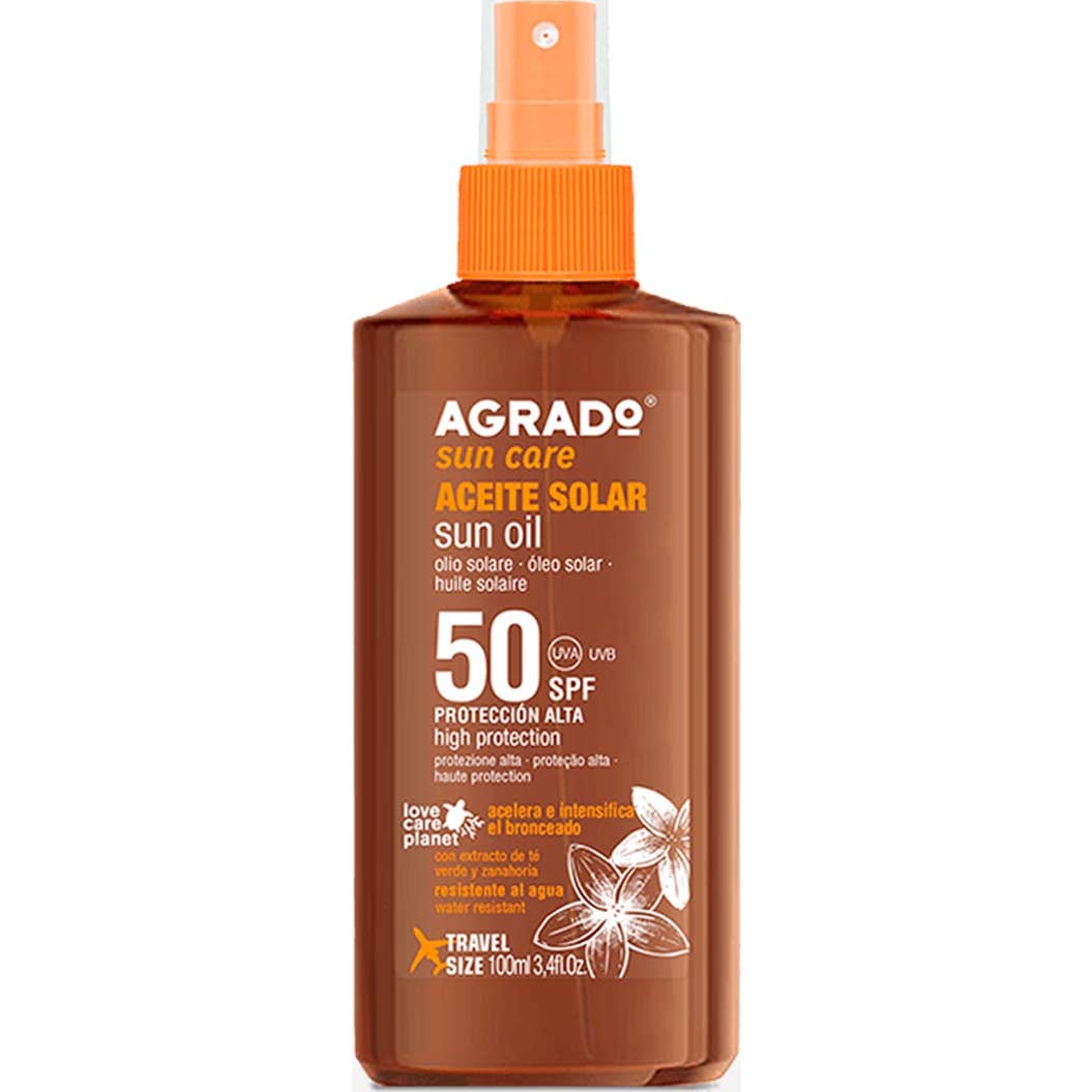 Agrado Aceite Solar SPF 50 100 ml