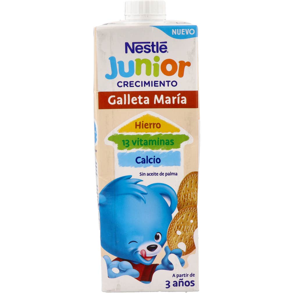Nestlé Junior Crecimiento 3 con Galletas 1L