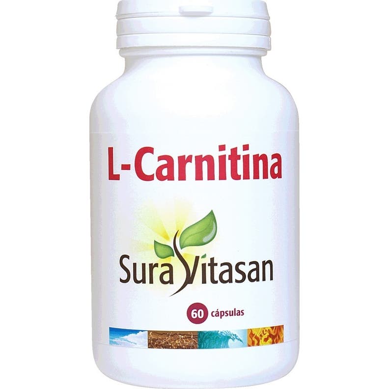 Suravitasan L-carnitina 60 Cápsulas – imagen 2