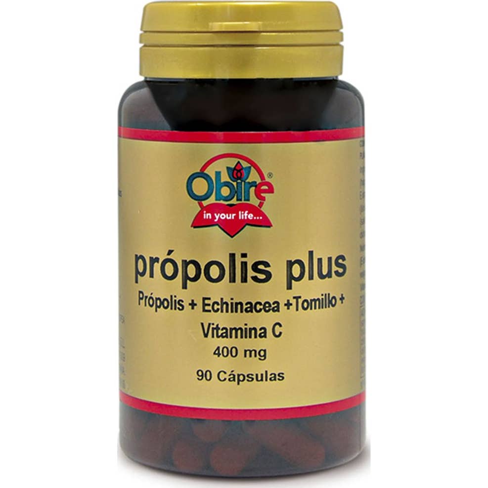 Obire 10 X Propolis Plus 90 Cáps De 400 Mg - Imagen 2
