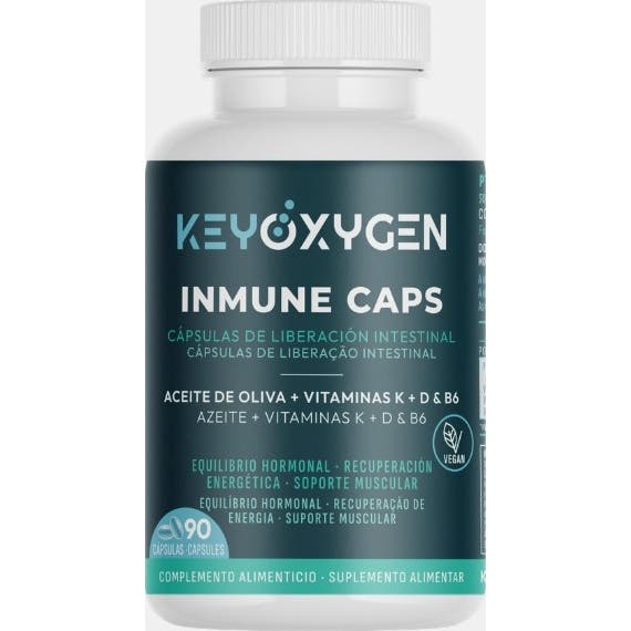 Keybiological Oliva 5 X Keyoxygen Inmune Caps (Inmunidad) 90 Cápsulas - Imagen 3