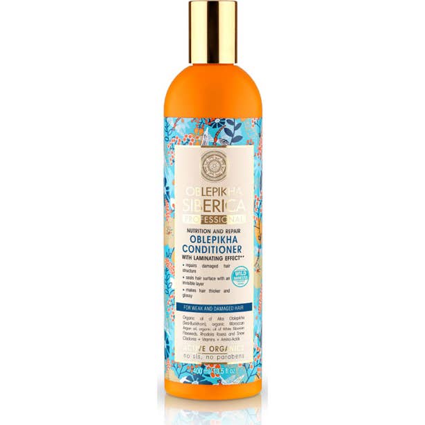 Natura Siberica Acondicionador oblepikha para cabello dbil y da€ado 400 ml