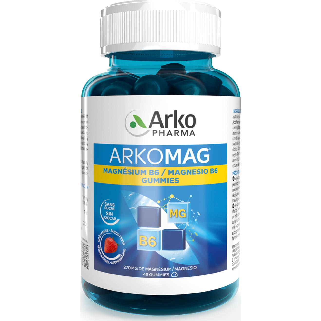 Arkopharma Arkomag Magnesio B6 45 gummies