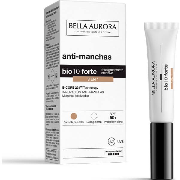 Bella Aurora Bio10 Forte 3 en 1 Corrector Despigmentante Spf50+ 10 ml