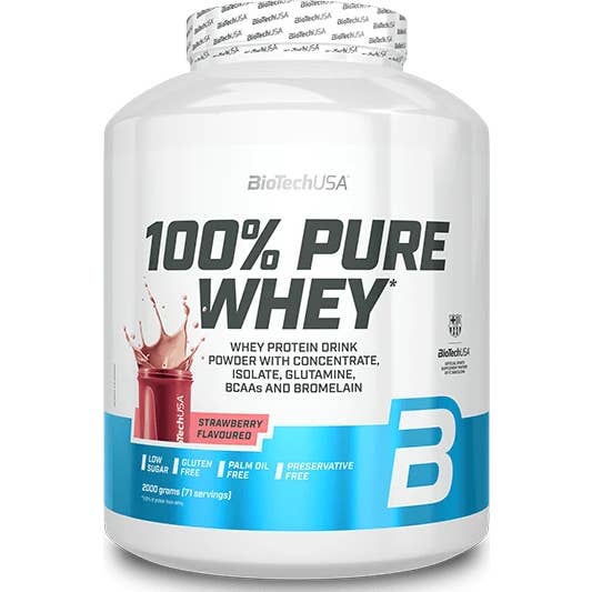 Biotech Usa 100% Pure Whey Fresa 2000 g