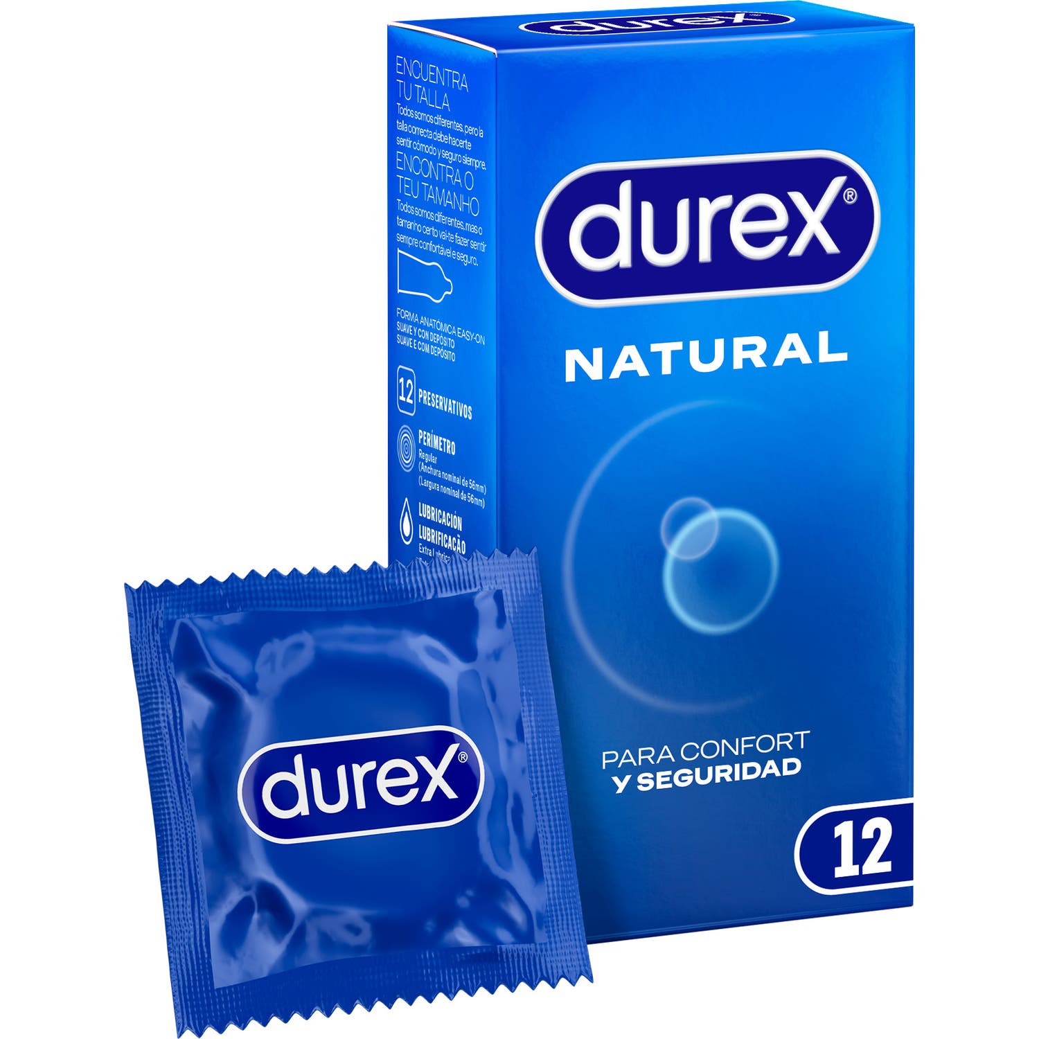 Durex Natural Preservativos 12uds