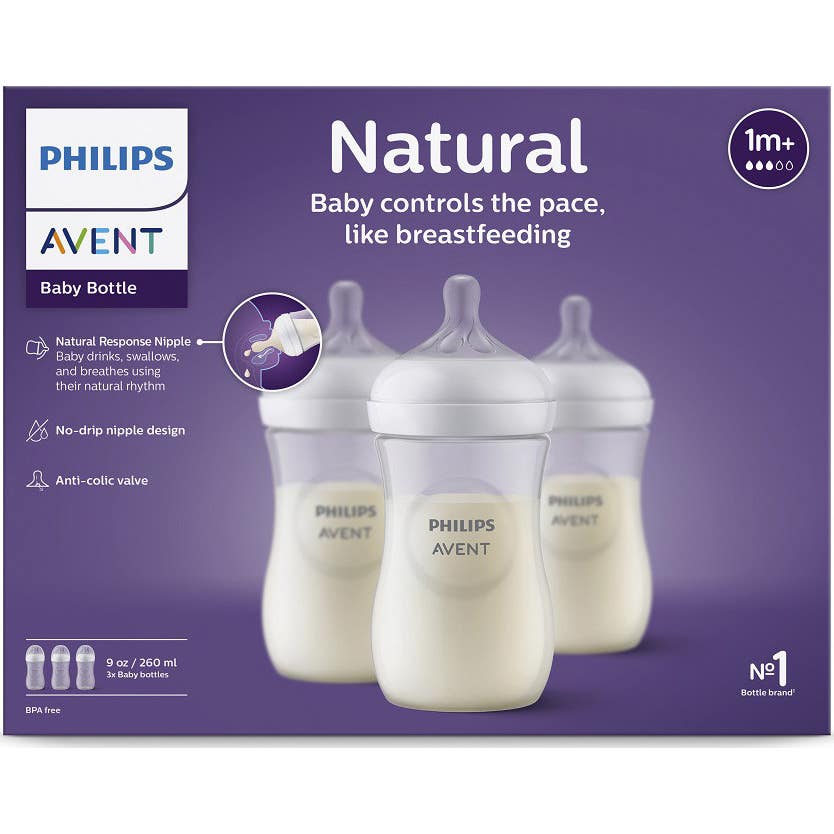 Philips Avent Set SCY903/03 Natural Response Biberones 3x260ml