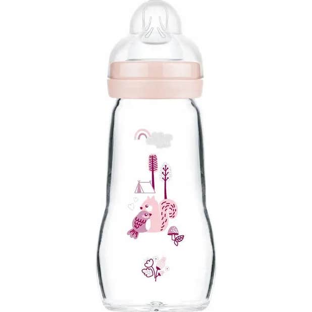 Mam Rosa Feel Good Biberon Cristal +2 Meses 260 Ml