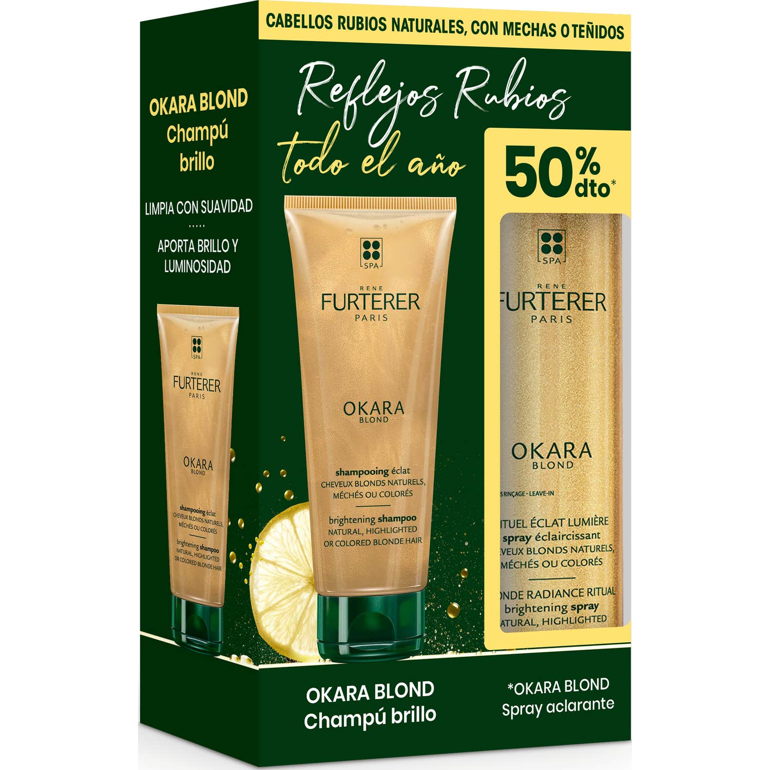 René Furterer Pack Reflejos Rubios Todo el Año