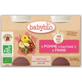 Babybio Frutero Pequeño 2 X130 g
