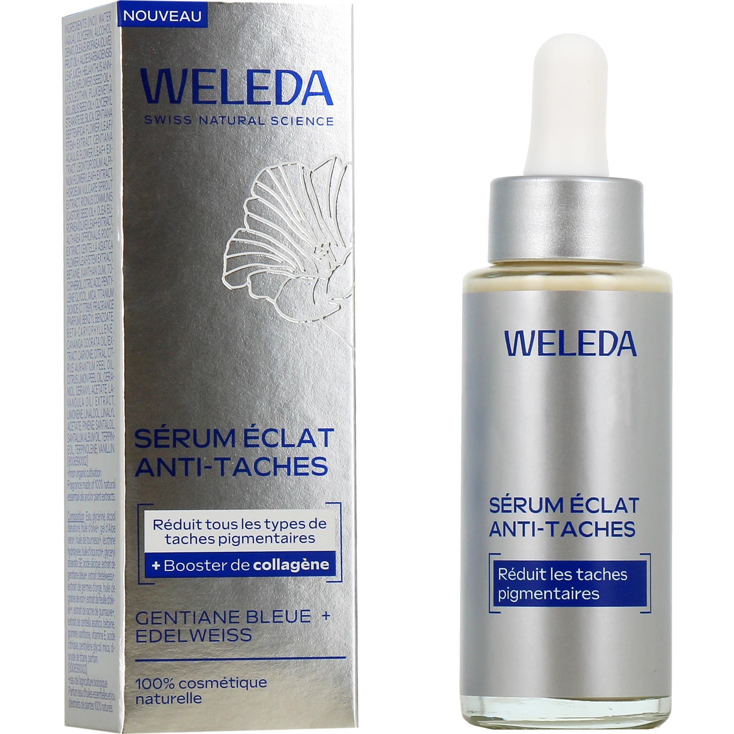 Weleda Sérum Iluminador Antimanchas Genciana Azul & Edelweiss 30 ml