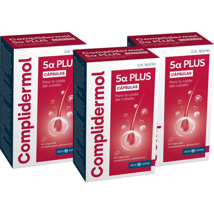 Complidermol 5alfa Plus 3x60caps