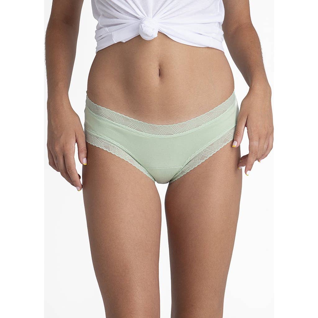 Platanomelón Kiwitas Doble Blonda Braguitas Menstruales Menta S