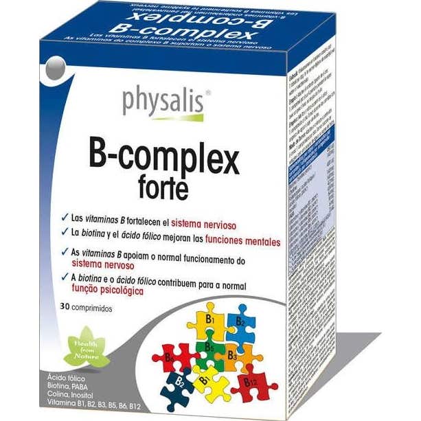 Physalis 5 X B-Complex Forte 30 Comprimidos - Imagen 3