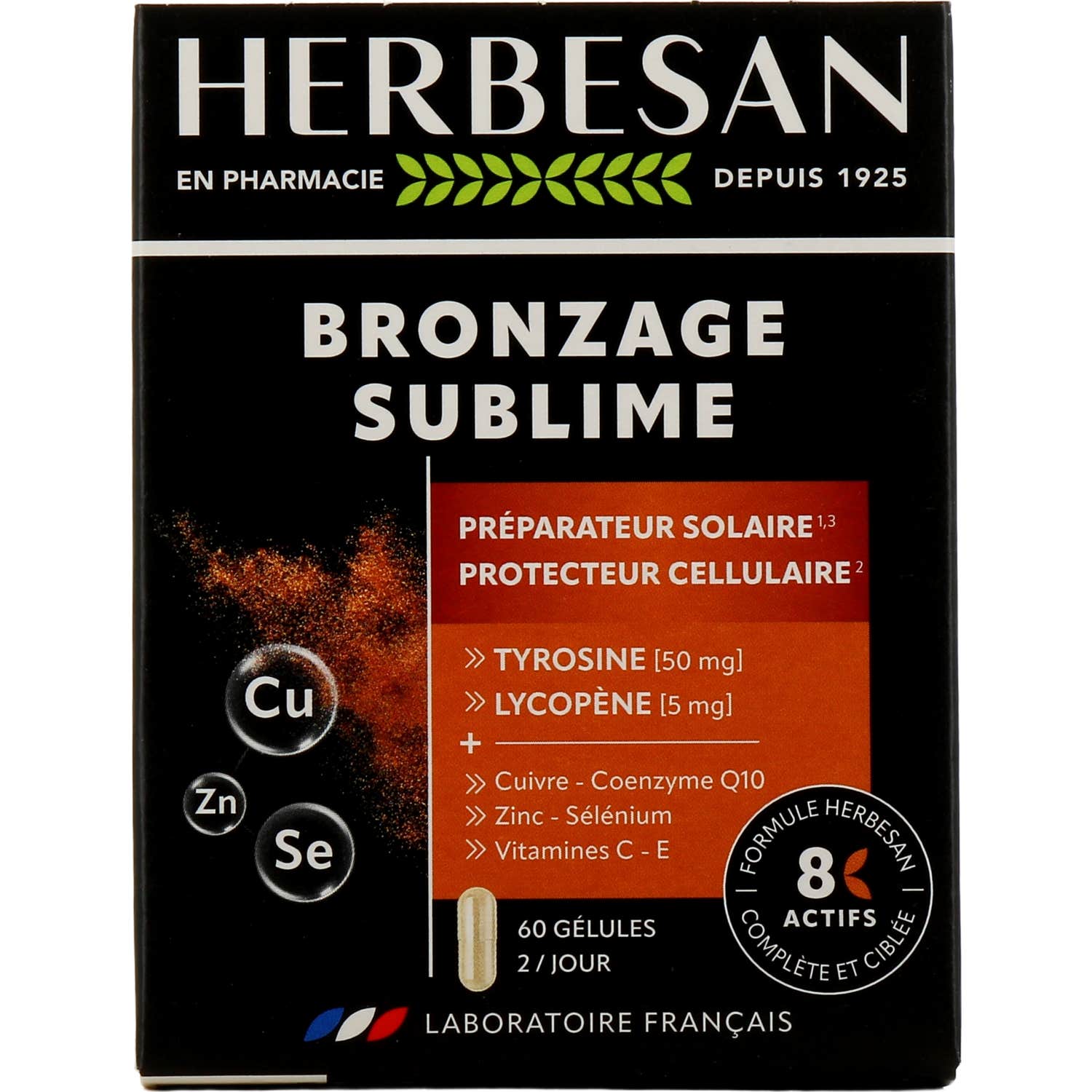 Herbesan Bronceado Sublime 60 Perlas