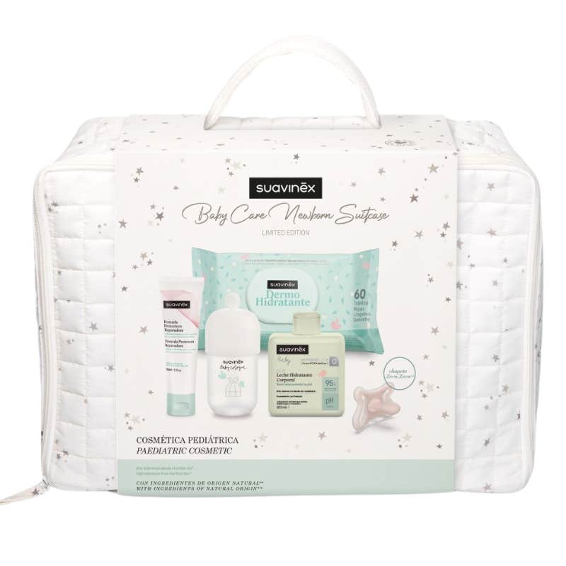 Suavinex Baby Care Newborn Suitcase Set Blanco