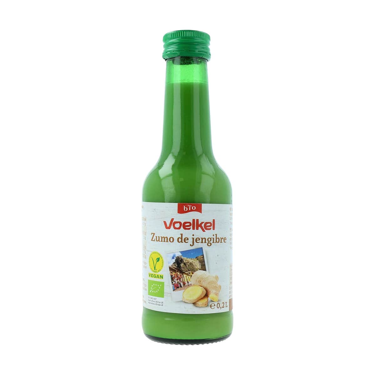Voelkel Zumo de Jengibre Vegano 200ml | Natural Doctor