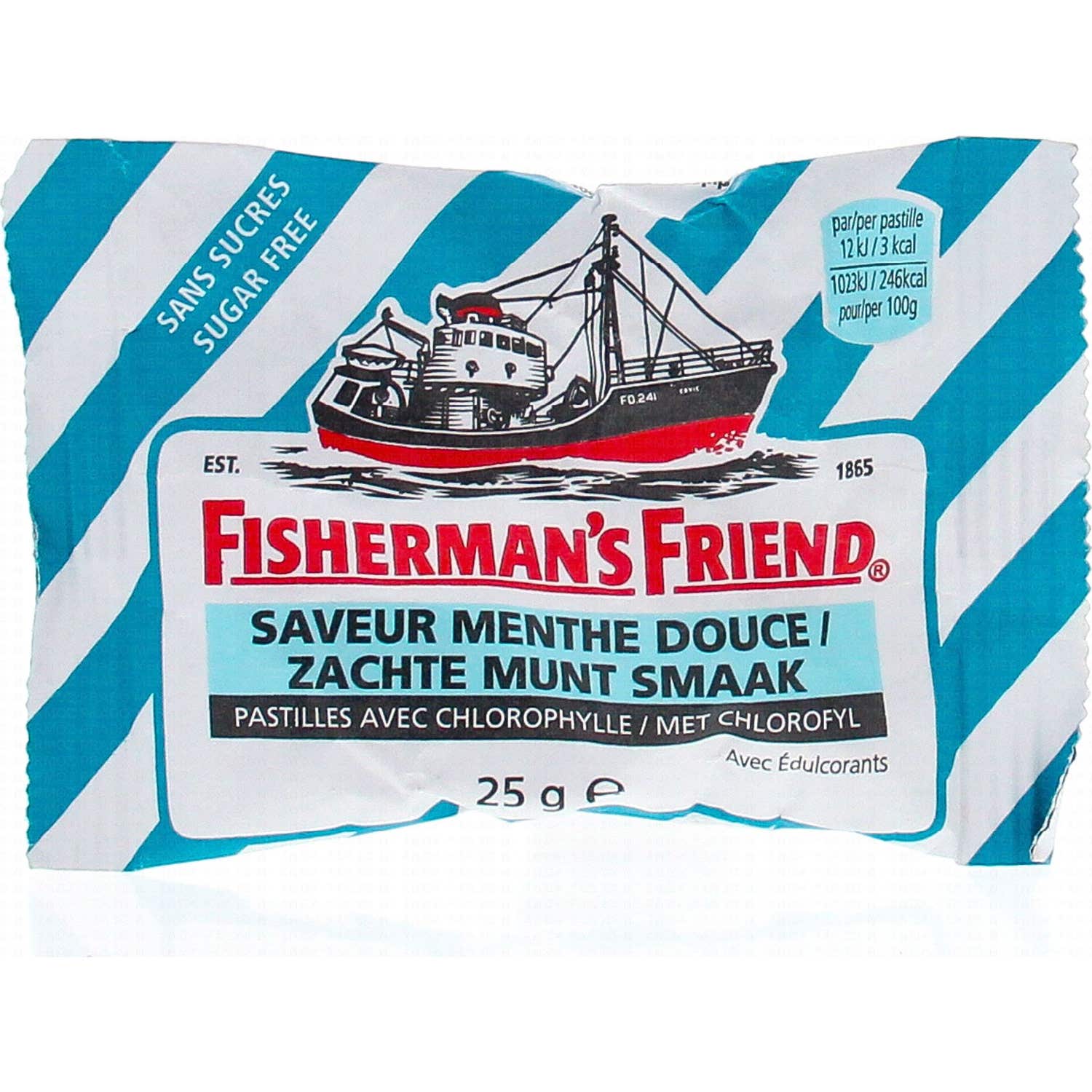 'Fisherman''s Friend Menta Verde sin Azúcar 25g'