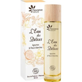'Fleurance Nature Parfum L''Eau Des Delices Bio Agrumes Et Fleurs Blanches 50ml'
