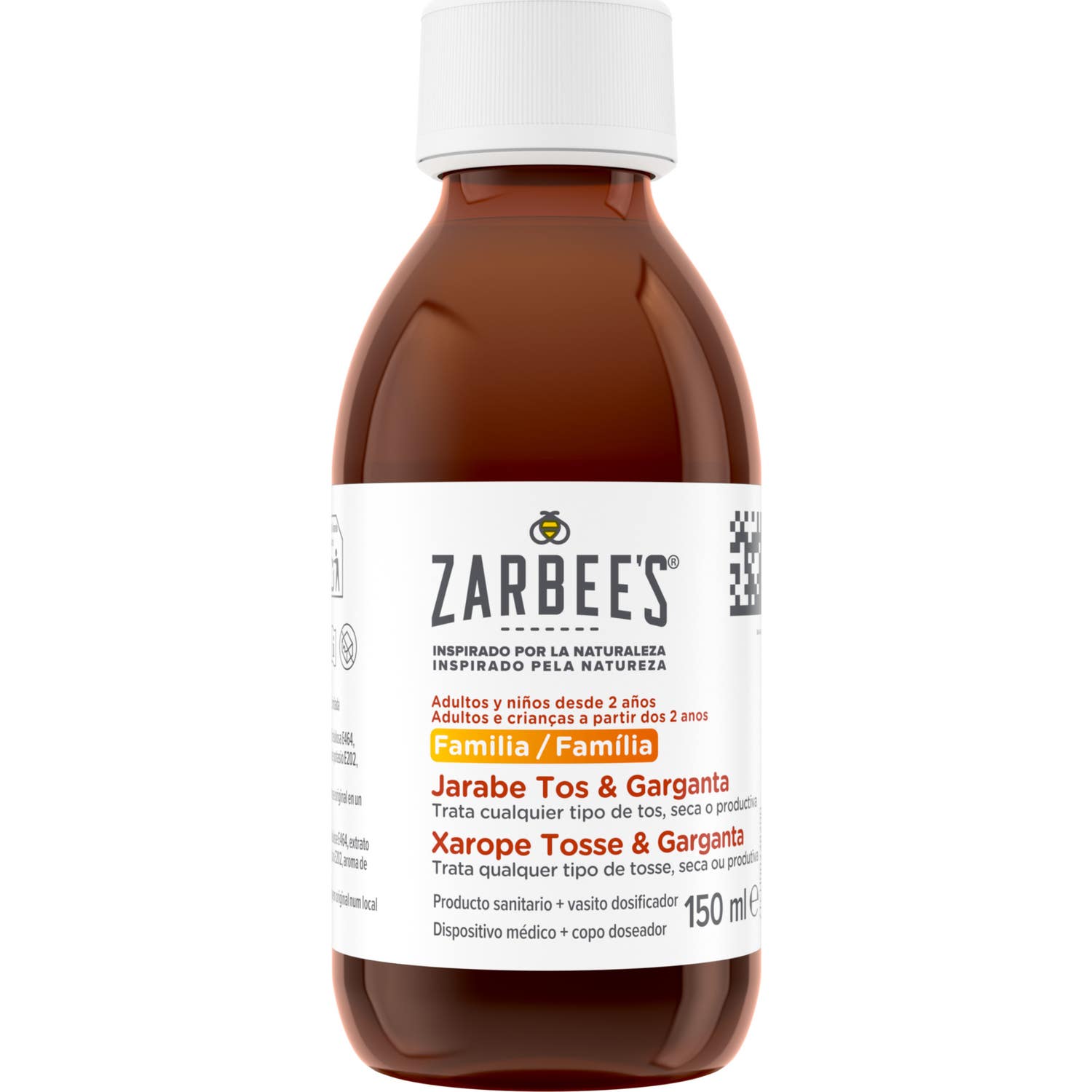 Kenvue Zarbee's Jarabe Tos Y Garganta 150 Ml – imagen 2