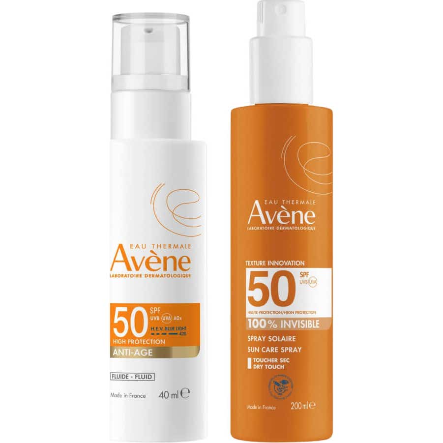 Avène Fluido Antiedad SPF0 40ml + Spray Invisible SPF50 200ml
