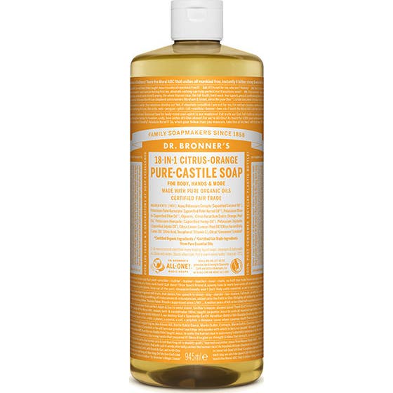 Dr. Bronners Naranja Jabón Líquido 945 Ml - Imagen 2