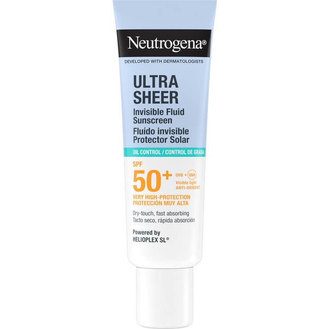 Neutrogena Ultra Sheer Fluid Invisible Oil Control Spf50 50 ml