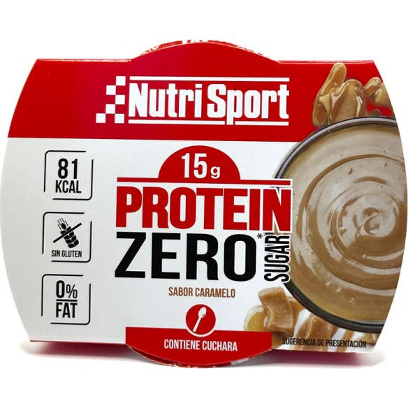 NutriSport Protein Zero Sugar Pudding Caramelo 135 g