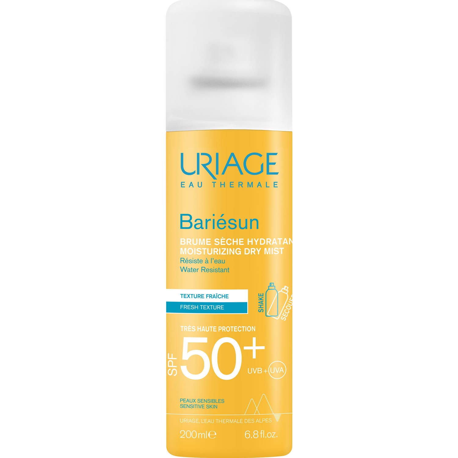 Uriage Bariésun Spray Bruma seca SPF50+ 200ml