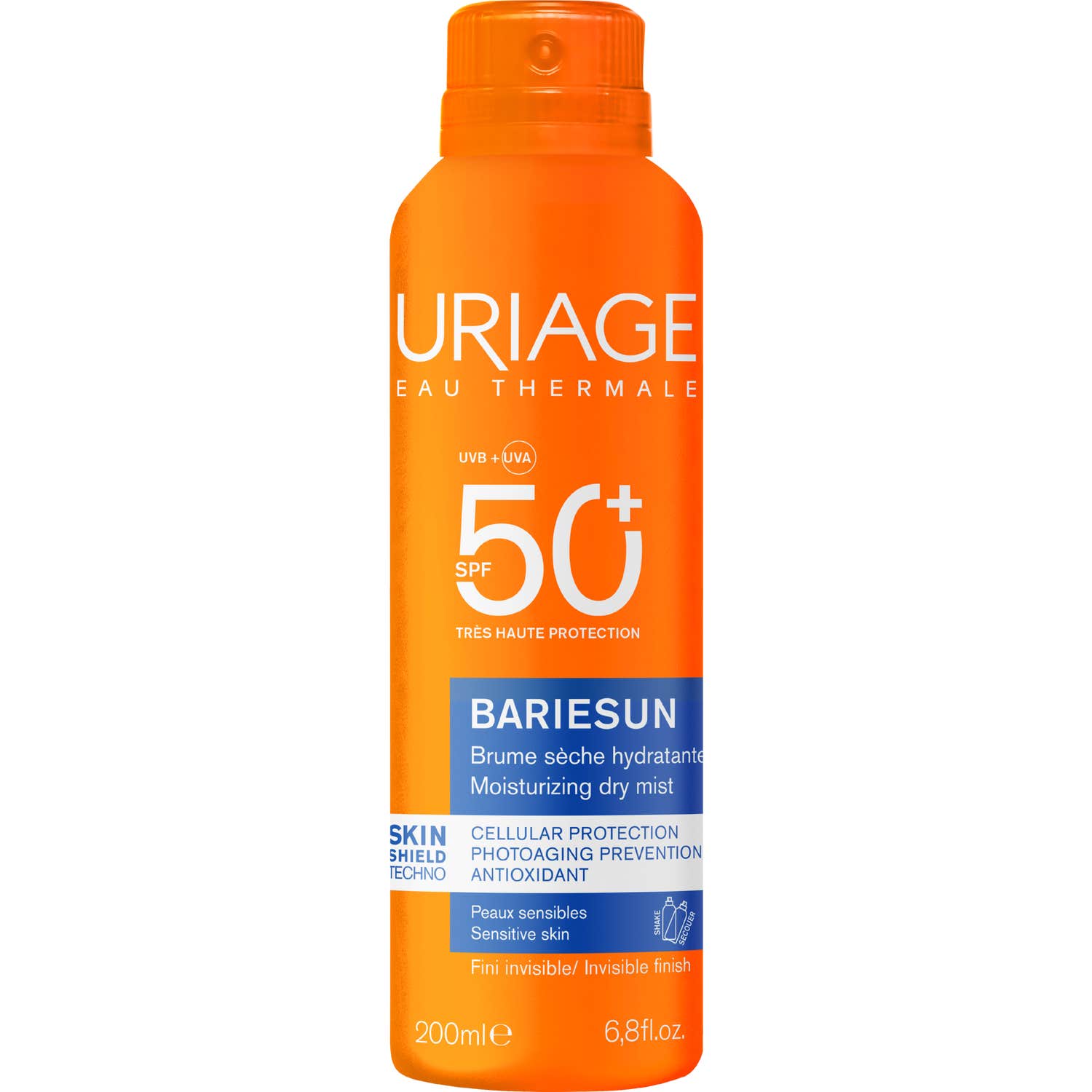 Uriage Bariésun Spray Bruma seca SPF50+ 200ml